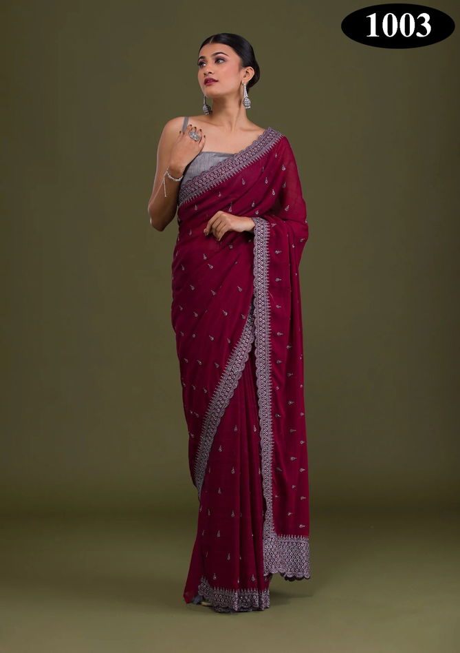 Riya By Fashion Lab 1001-1003 Party Sarees Catalog